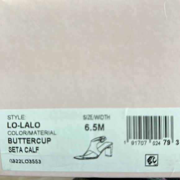 NWOT Louise etCie heeled sandals size 6.5 - Picture 4 of 4